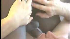 Black cock for white ass