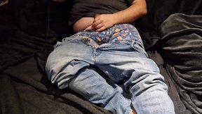 Phat men, panties fondling, fuck off off, wet, piss, peeing and jizz