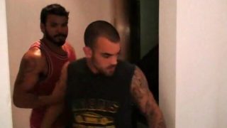Tattooed Persian men fuck hard