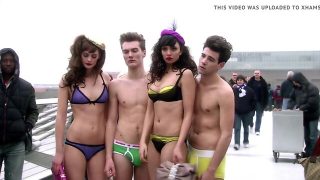 Gorgeous male celebrity Jesse Burgess naked