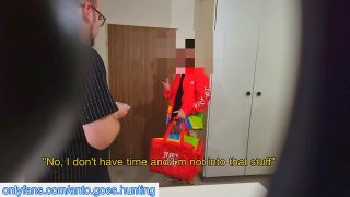 Delivery man charmed