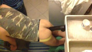 Coalblack toy deep in bum