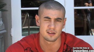 Hot hunk beats off outdoor for you teens