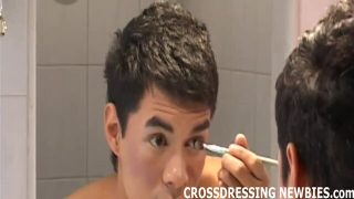 I love getting my crossdresser backside fucked while crossdressing